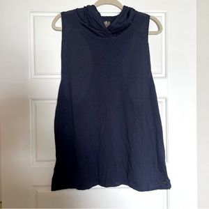 CALIA BY CARRIE UNDERWOOD Mesh Top Hood Navy size XL